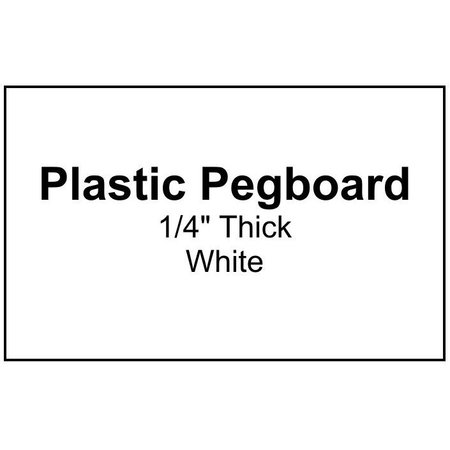 ACCUFORM PEGBOARDS 48 in x 96 in PLASTIC  14 in THICK PDG296 PDG296